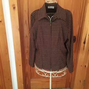Briggs Houndstooth Jacket L